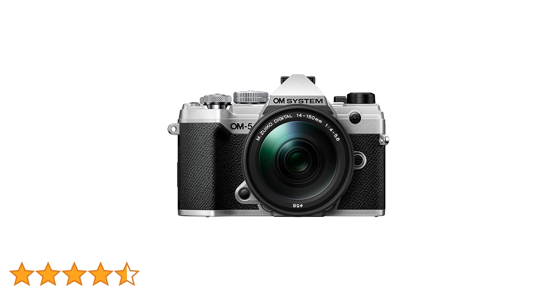 綺麗な展示品☆OM SYSTEM OM-5 14-150mm II キット☆銀 OMデジタルソリューションズ OM SYSTEM OM-5 Mark II 14-150mm II
